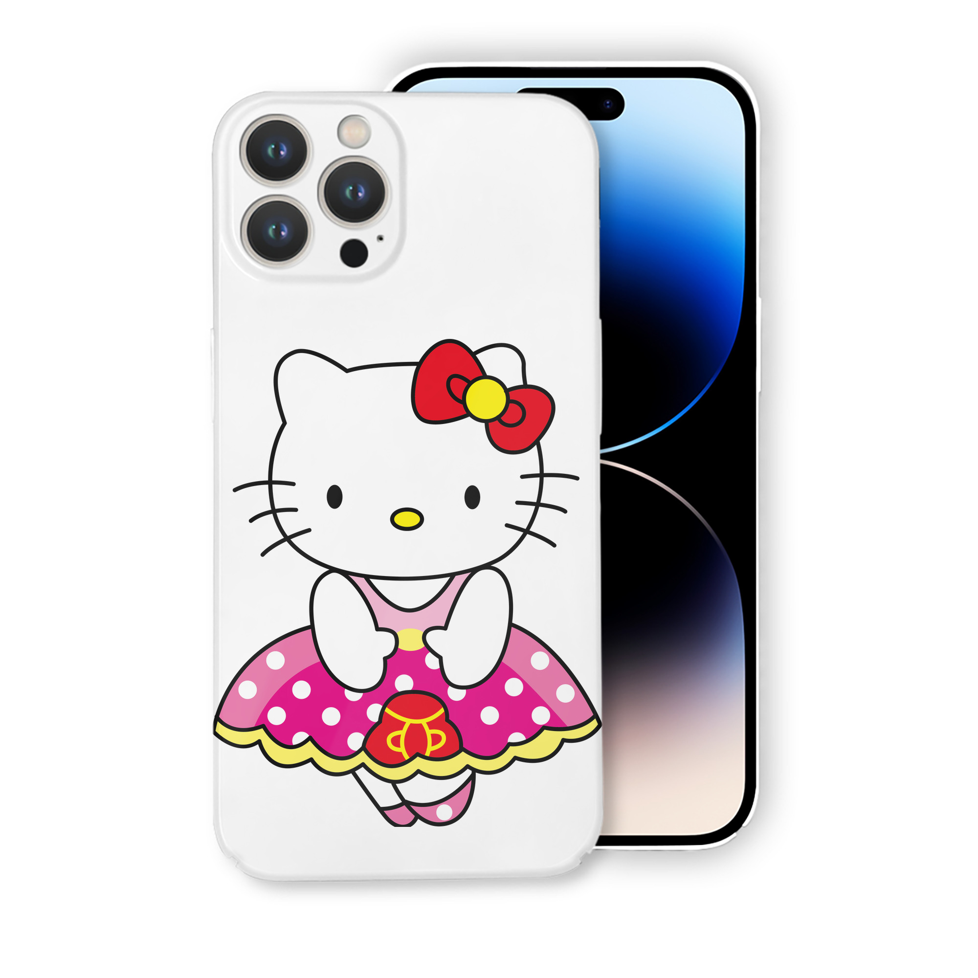 （画像用） Hello Kitty ハローキティ 【iPhone 14シリーズ対応】ハードケース